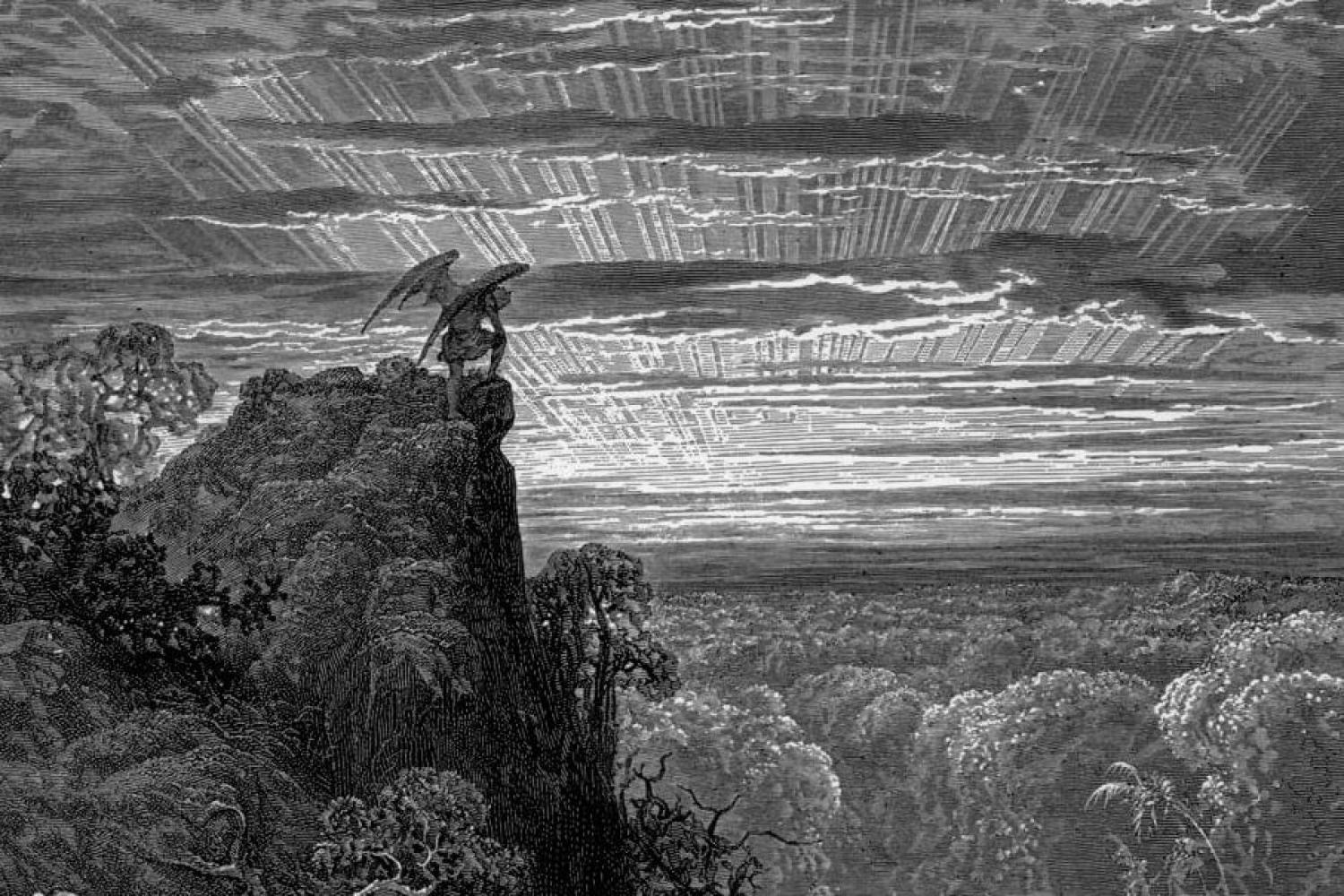 &quot;Satan Makes His Way through Eden,&quot; by Gustave Dore