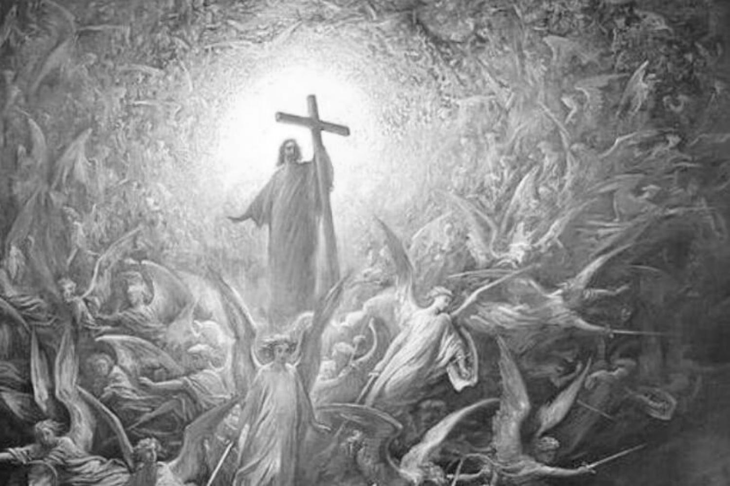 "The Triumph of Christianity over Paganism," by Gustave Dore