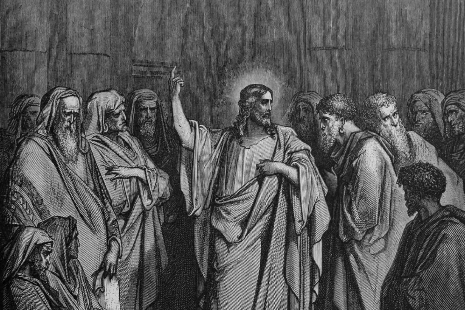 Gustave Dore&#039;s &quot;Christ in the Synagogue&quot; 