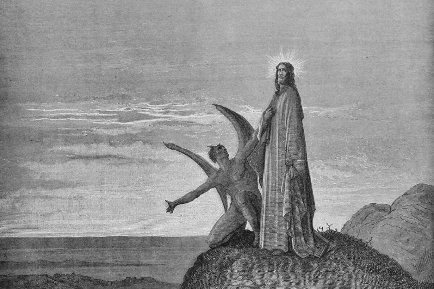 Gustave Dore's "The Temptation of Jesus"