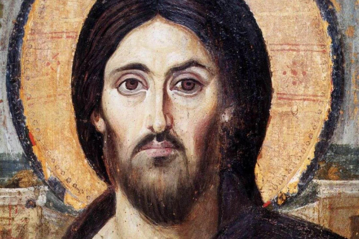 "Christ Pantocrator" of St. Catherine’s Monastery at Sinai (sixth century)