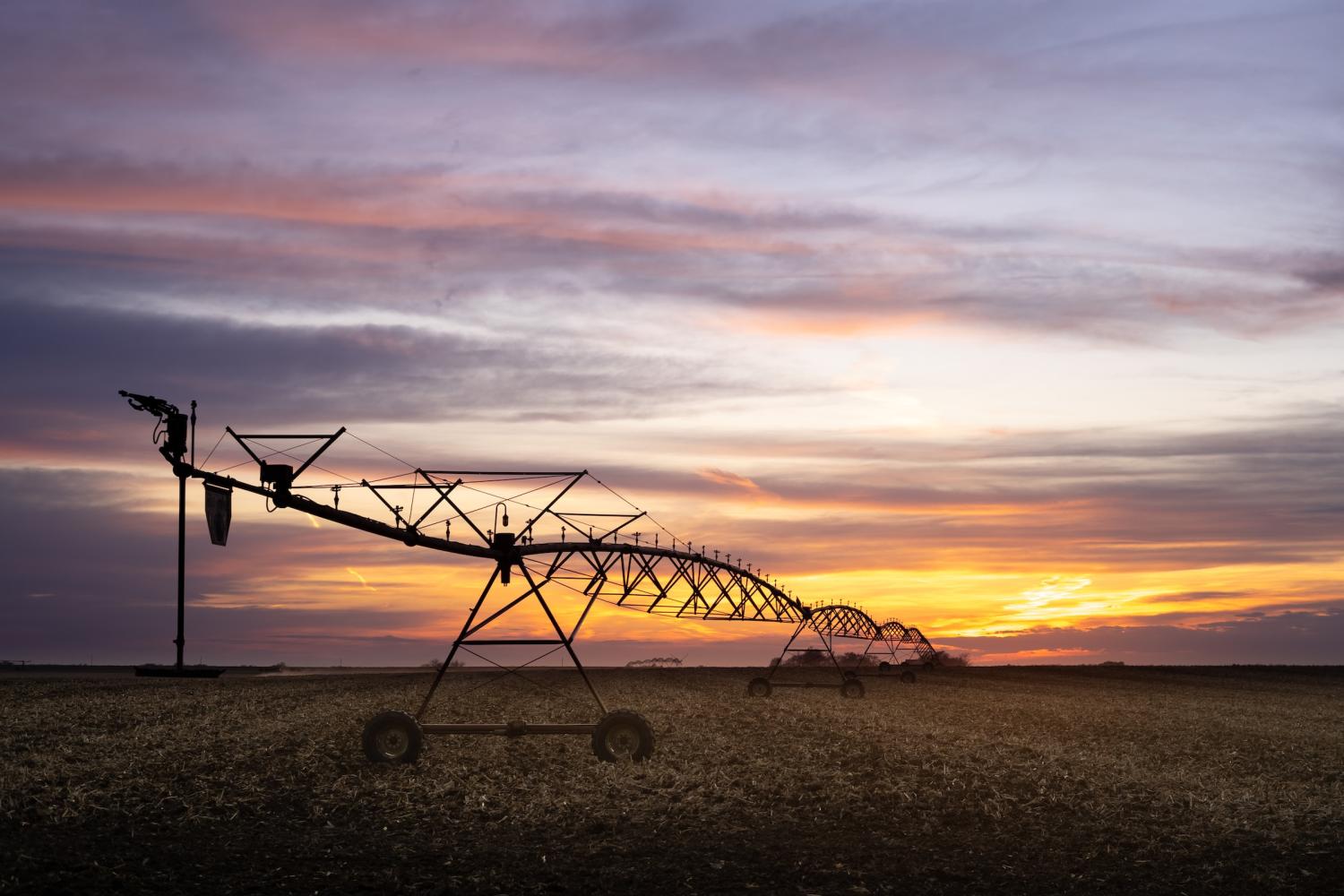 Sunset in the heartland