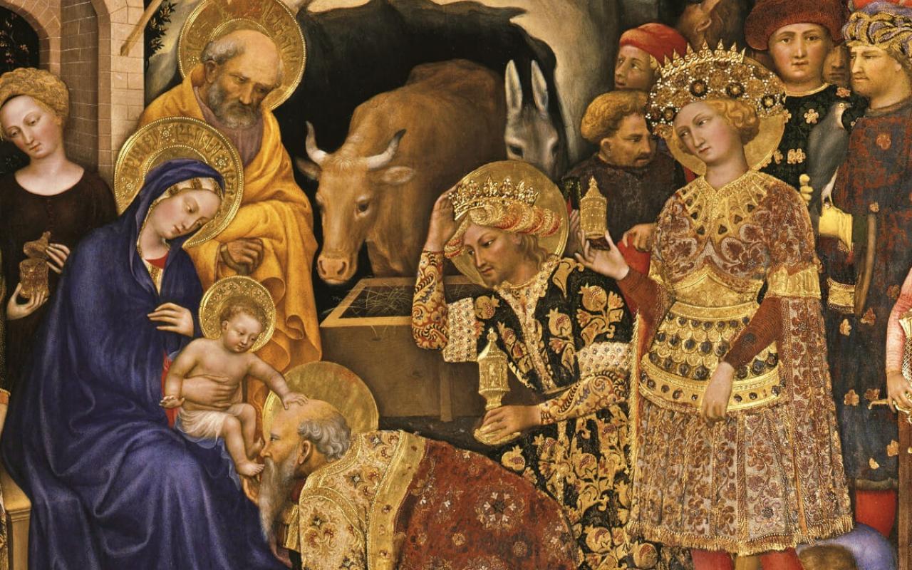 "Adoration of the Magi," by Gentile Da Fabriano