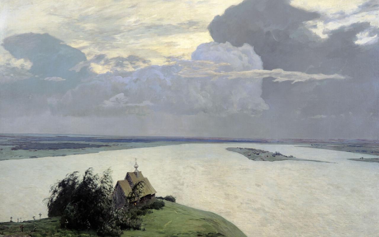 "Over Eternal Peace," by Isaac Levitan