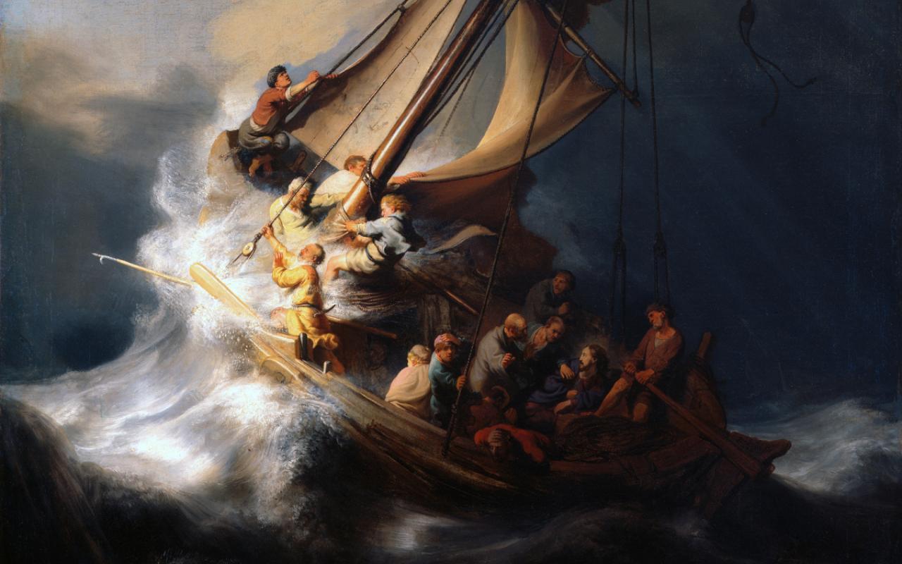 Rembrandt's "The Storm on the Sea of Galilee"