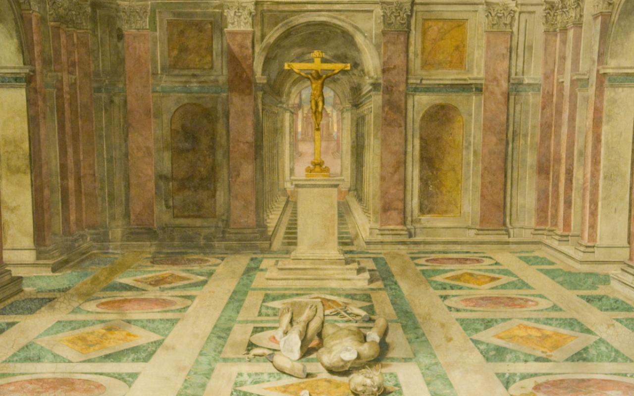 Tommaso Laureti's "Triumph of the Christian Religion over Paganism"