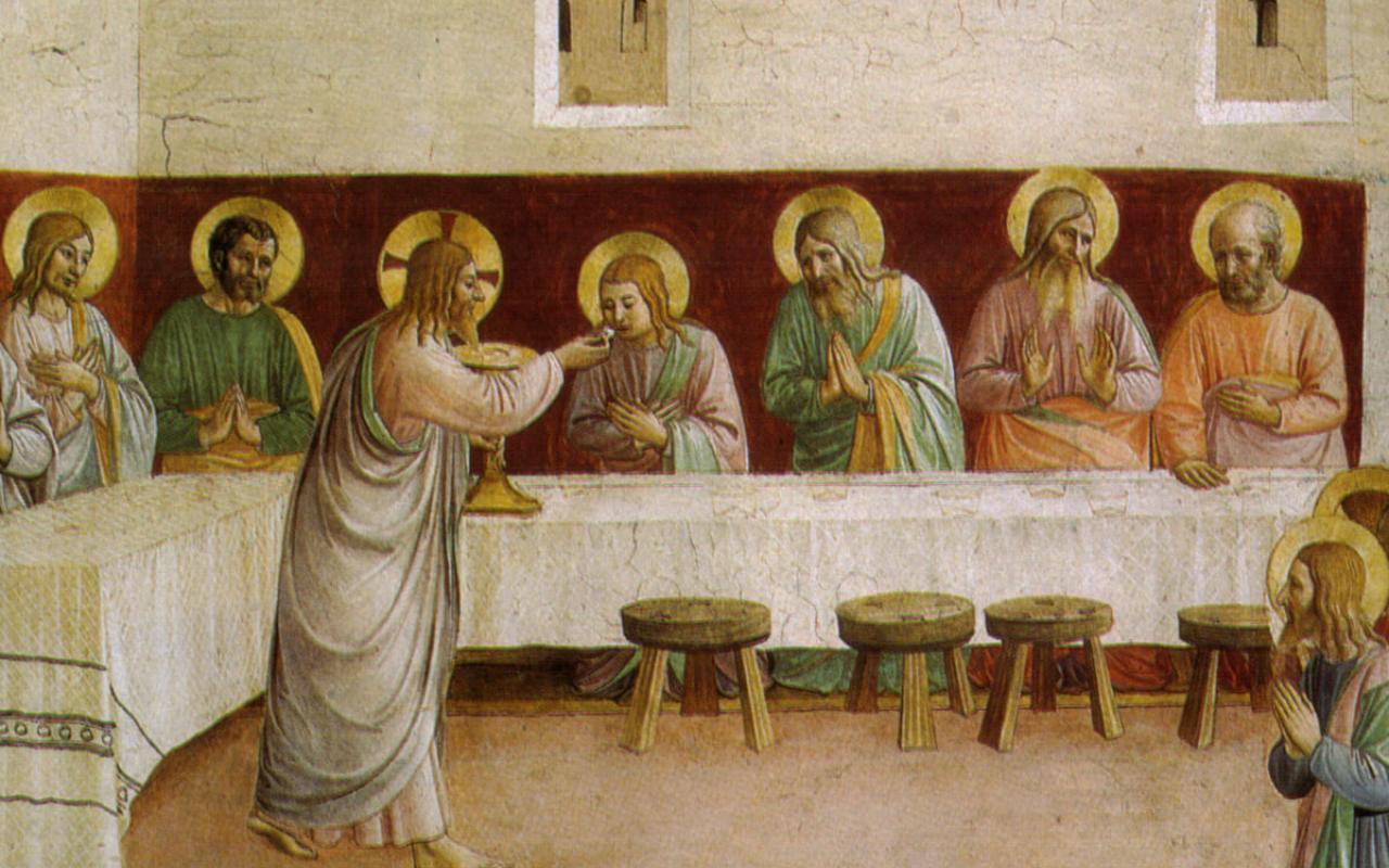 Fra Angelico's "Communion of the Apostles"