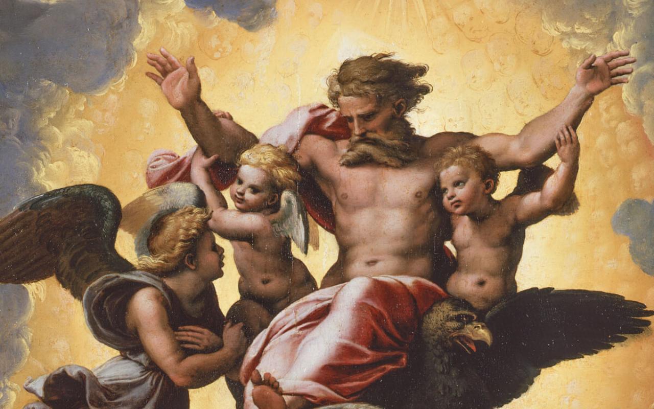 Raphael's "Ezekiel's Vision"