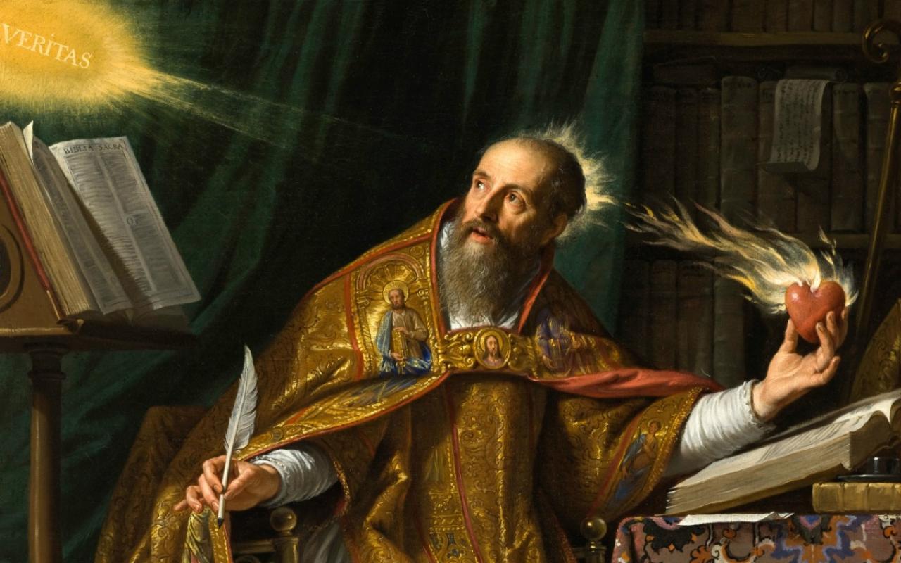 Philippe de Champaigne's "Saint Augustine"