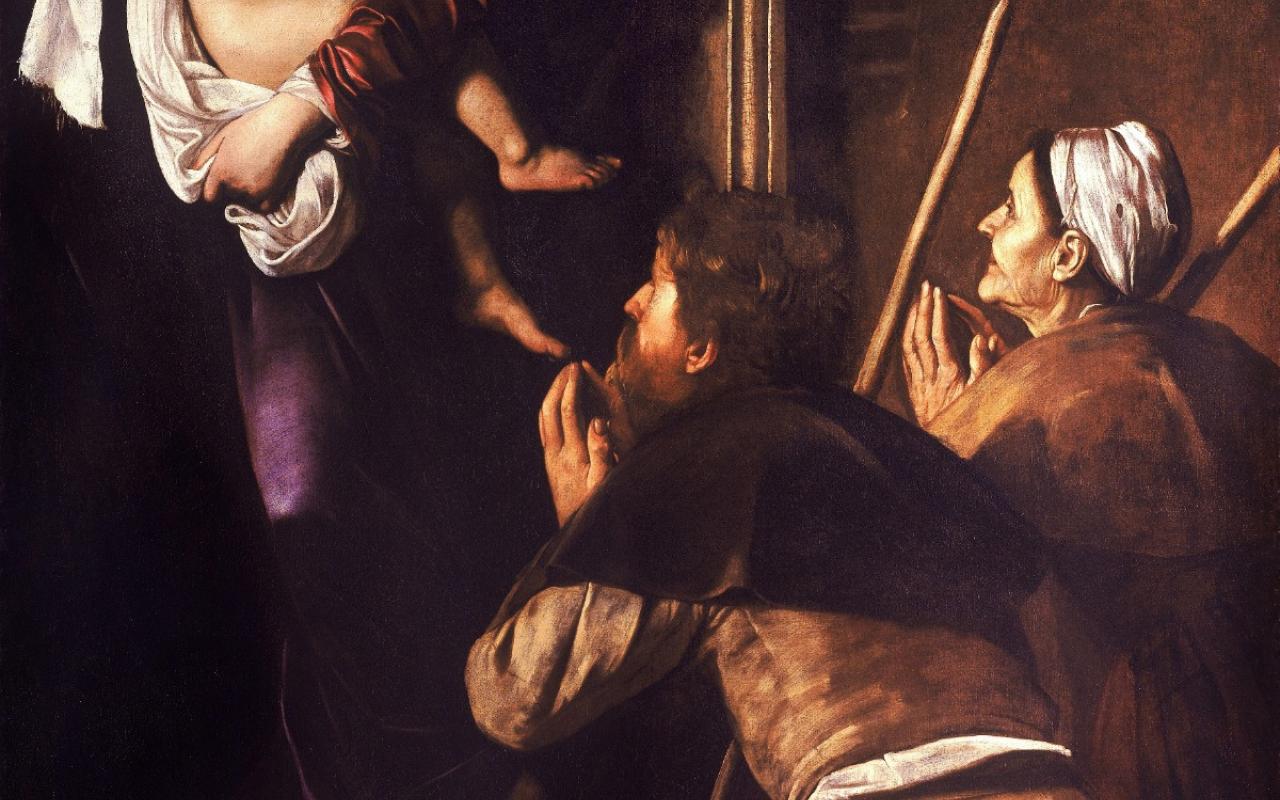 Caravaggio's "Madonna di Loreto"