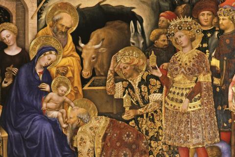 "Adoration of the Magi," by Gentile Da Fabriano