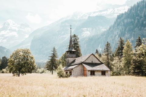 Kandersteg Mountain Chapel, Switzerland