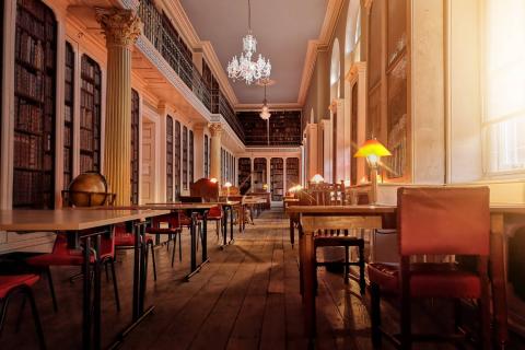 Lower Library, Worcester College, Oxford