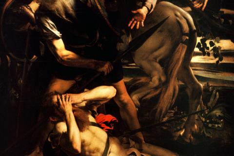 Caravaggio's "Conversion of Saint Paul"