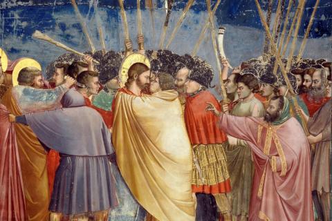 Giotto's "Kiss of Judas"