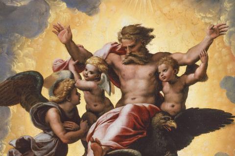Raphael's "Ezekiel's Vision"