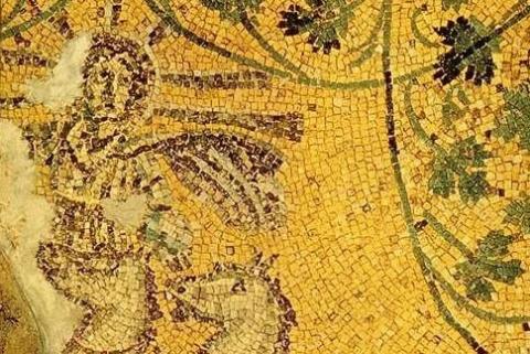Sol Invictus Mosaic in the Vatican Necropolis, or "Scavi"