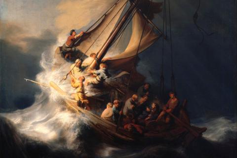 Rembrandt's "The Storm on the Sea of Galilee"