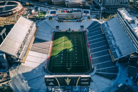 Sun Devil Stadium in Tempe, Arizona