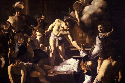 Caravaggio's "Martyrdom of Saint Matthew"