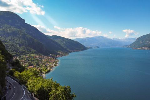 A sunny day at Lake Como