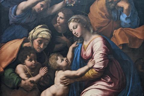 Raphael's "The Holy Family"