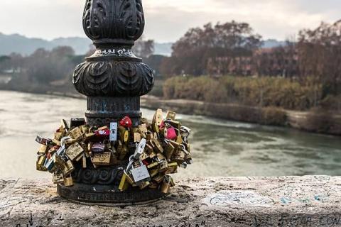 ponte milvio locks