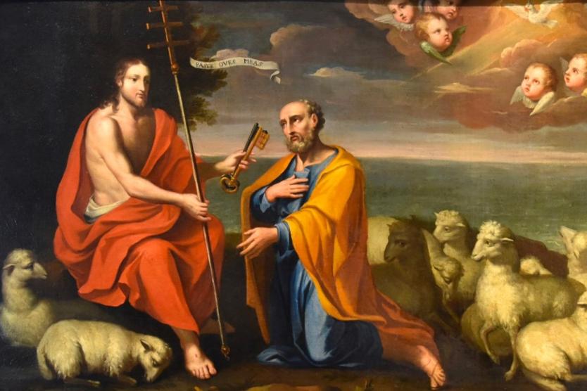 Peter Receives the Keys by Paolo de Matteis